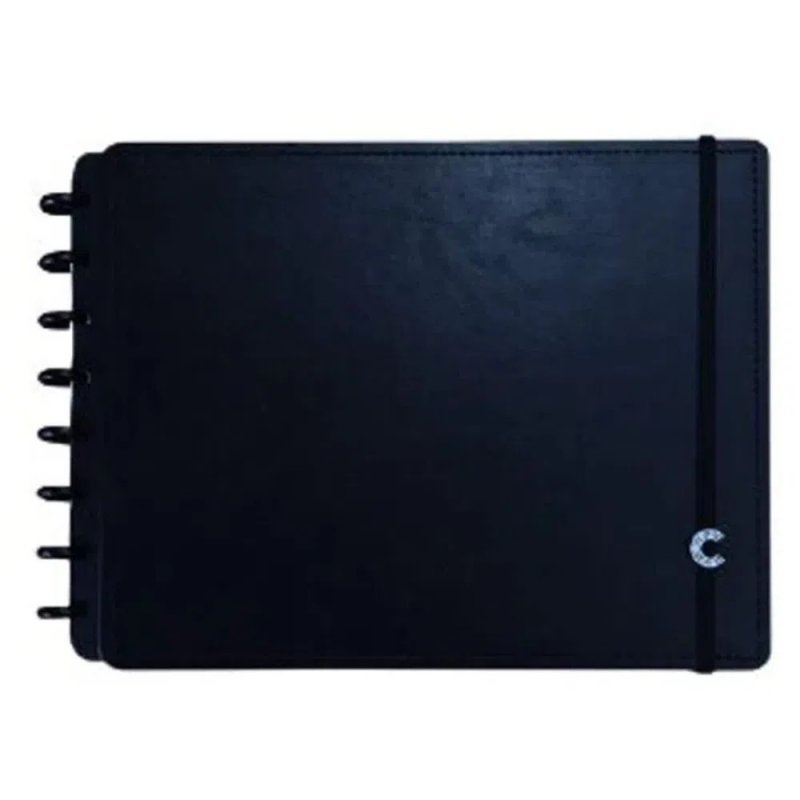 CADERNO INTELIGENTE A4 HORIZONTAL SKETCHBOOK BASIC BLACK - CIA46004 Lojas Encopel