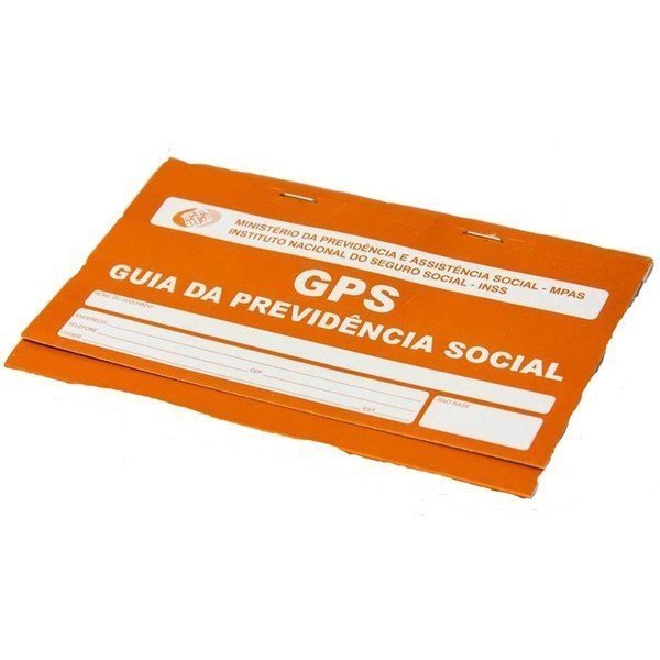 CARNÊ GPS GUIA DA PREVIDÊNCIA SOCIAL COM 12 FOLHAS -  SÃO DOMINGOS   Lojas Encopel
