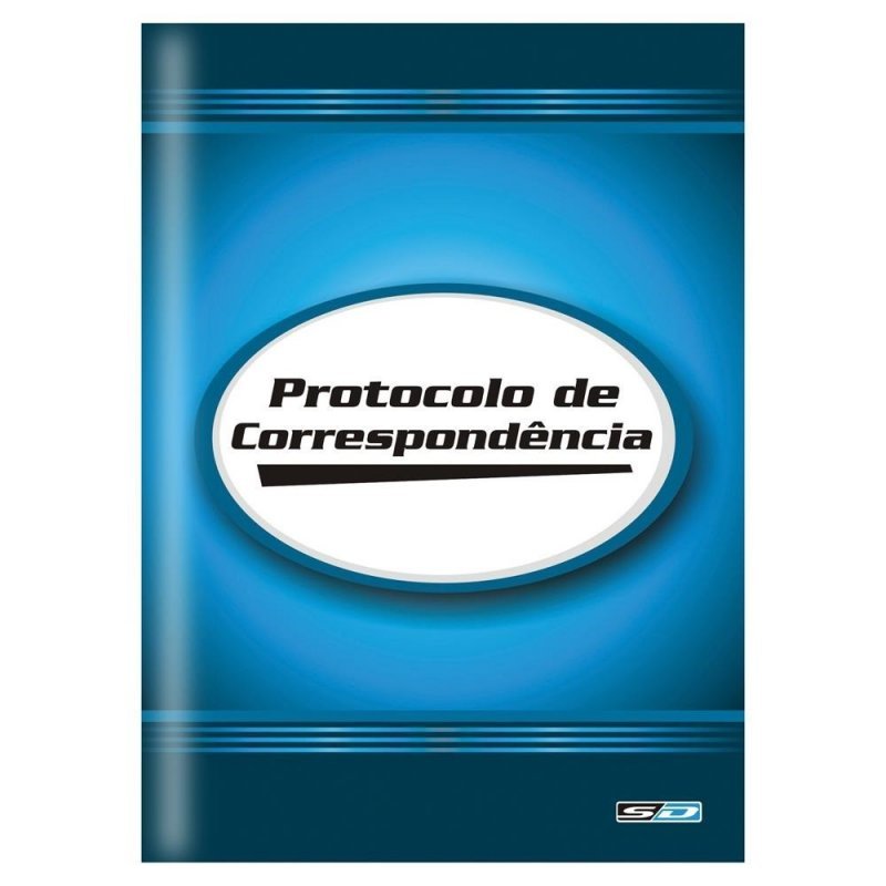 LIVRO PROTOCOLO CORRESPONDÊNCIA 1/4 COM 104 FOLHAS - SÃO DOMINGOS  Lojas Encopel